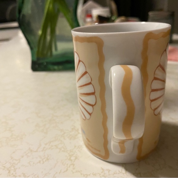 2 Coffee Cups Shell Collage by Artist Marie Ryan Inhesion Giftware - Picture 8 of 14